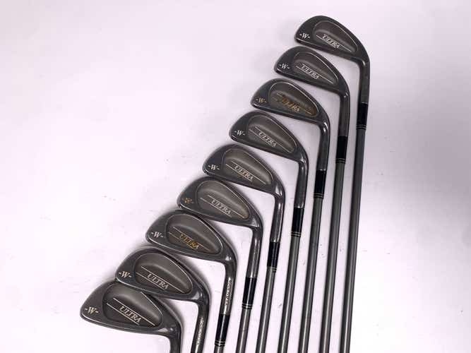 Wilson Ultra Iron Set 3-PW+SW Ladies Graphite Womens RH