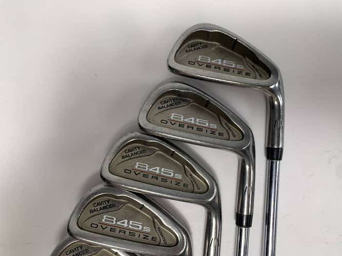 Tommy Armour 845 S Oversize Iron Set 4-PW Tour Step Regular Steel Mens RH