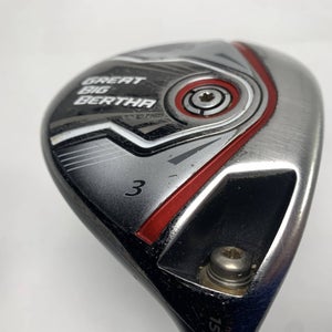 Callaway Great Big Bertha 2015 3 Fairway Wood 15* Kuro Kage 50g Senior RH