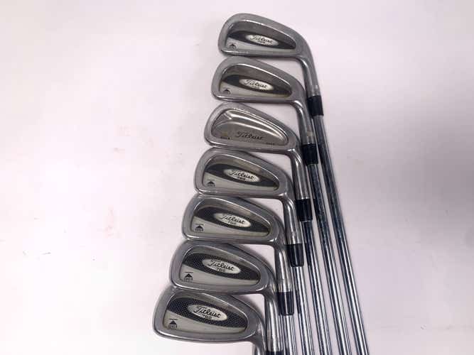 Titleist DCI 762 Iron Set 3-9 True Temper Dynamic Gold R300 Regular Mens RH