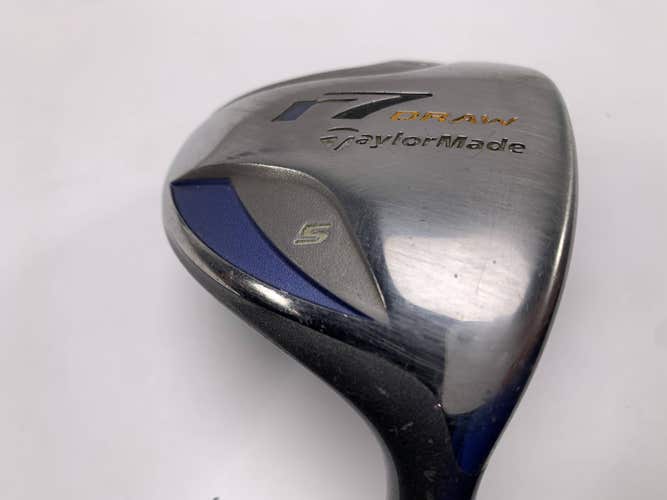 TaylorMade R7 Draw 5 Fairway Wood 18* REAX 50g Ladies Graphite Womens RH