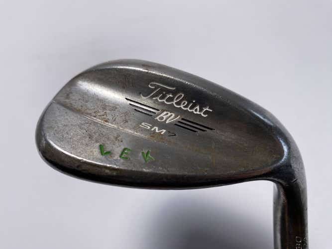 Titleist Vokey SM7 Raw Lob Wedge LW 62* 8 M-Grind AeroTech SteelFiber Mens RH