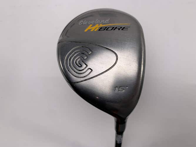 Cleveland Hibore 3 Fairway Wood 15* 55g Regular Graphite Mens RH