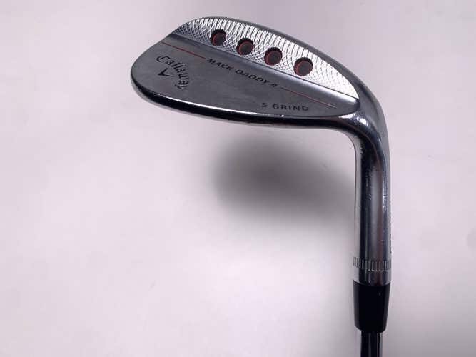 Callaway Mack Daddy 4 Chrome Sand Wedge SW 56* 10 DG S200 Tour Issue Mens RH