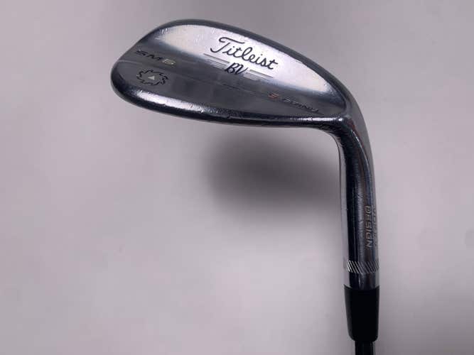 Titleist Vokey SM6 Tour Chrome Lob Wedge LW 58* 10 Bounce S-Grind Wedge Mens RH