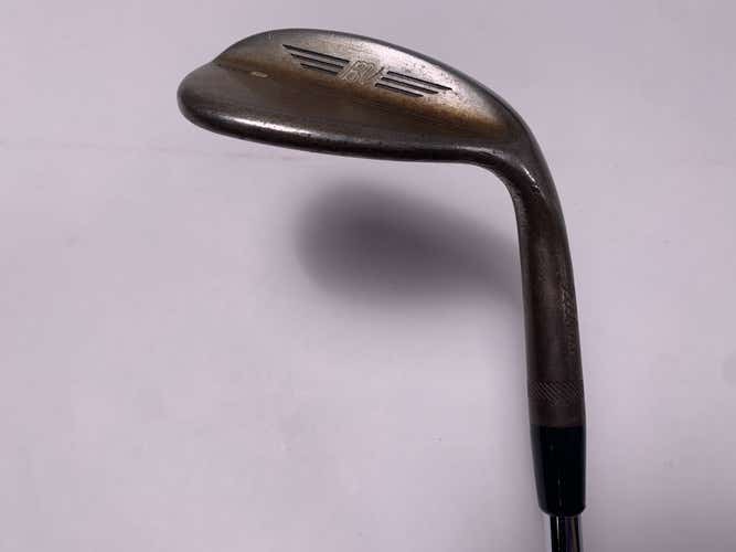 Titleist Vokey SM9 Raw Lob Wedge LW 58* 8 Bounce M-Grind Wedge Steel Mens RH