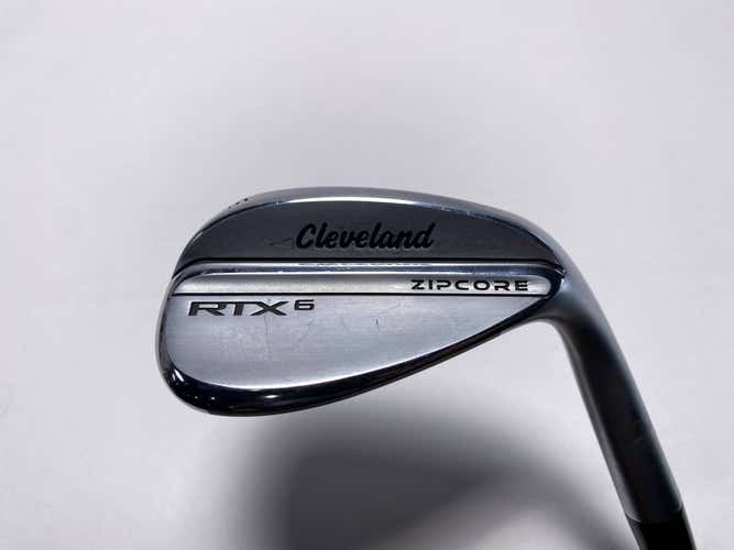 Cleveland RTX 6 ZipCore Tour Satin Sand Wedge SW 56* 10 DG Wedge Steel Mens RH