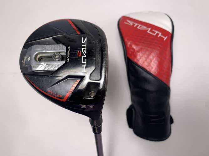 TaylorMade Stealth 2 Plus 3 Fairway Wood 15* Tensei Orange CK 75g XStiff RH HC