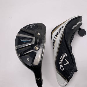 Callaway Rogue X 5 Hybrid 23* Aldila Synergy 50g Senior Graphite Mens RH HC