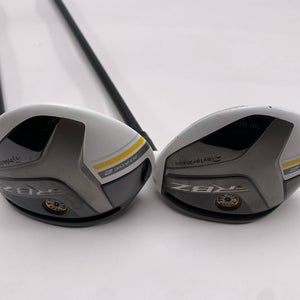 TaylorMade RocketBallz Stage 2 3 & 5 Fairway Set 15* 18* RocketFuel Ladies RH