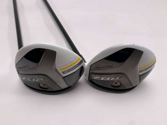 TaylorMade RocketBallz Stage 2 3 & 5 Fairway Set 15* 18* RocketFuel Ladies RH