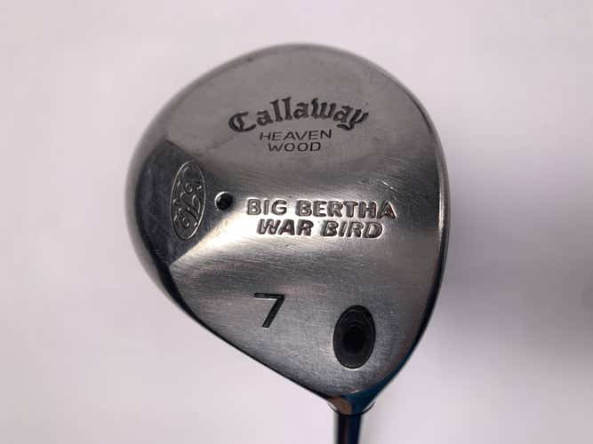Callaway Big Bertha Warbird 7 Fairway Wood 21* Ladies Gems Ladies Graphite RH