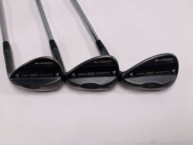 Cobra King Cobra SB Black Wedge Set 50* 8 | 54* 10 | 58* 6 DG X100 RH