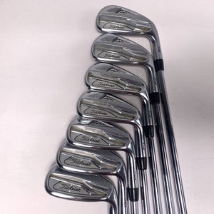Titleist 718 AP2 Iron Set 4-PW True Temper AMT S300 Tour White Stiff Mens RH