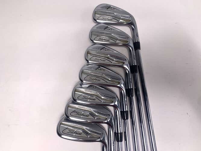 Titleist 718 AP2 Iron Set 4-PW True Temper AMT S300 Tour White Stiff Mens RH