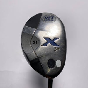 Callaway X 3 Hybrid 21* 80g Regular Graphite Mens RH