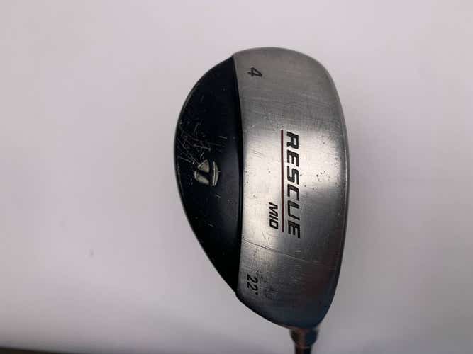 TaylorMade Rescue Mid 4 Hybrid 22* Regular Graphite Mens RH