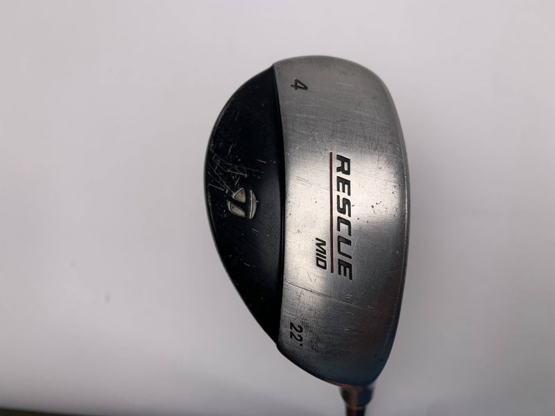 TaylorMade Rescue Mid 4 Hybrid 22* Regular Graphite Mens RH