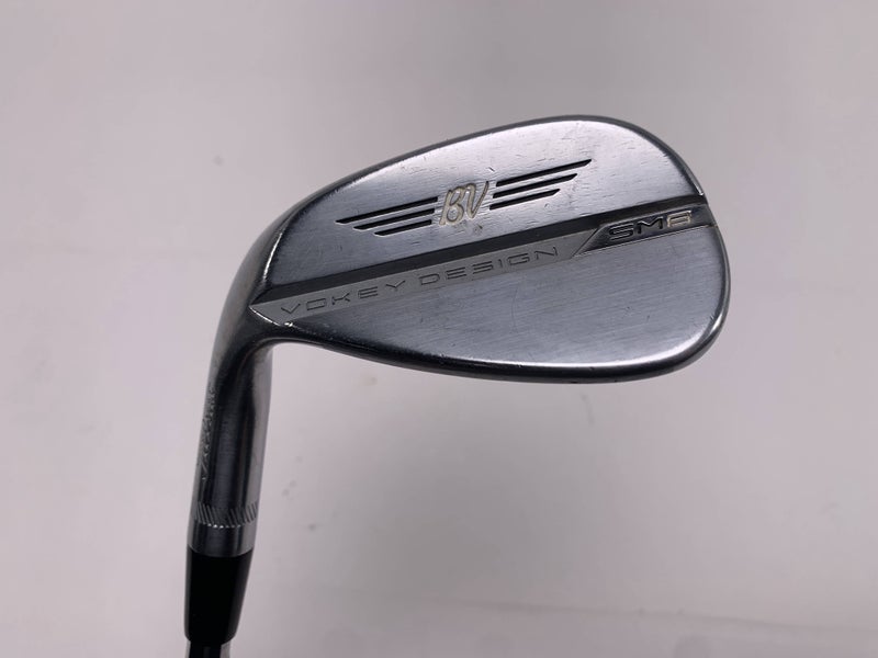 Titleist Vokey SM8 Tour Chrome Wedge 46* 10 Bounce F-Grind Wedge Steel Mens LH