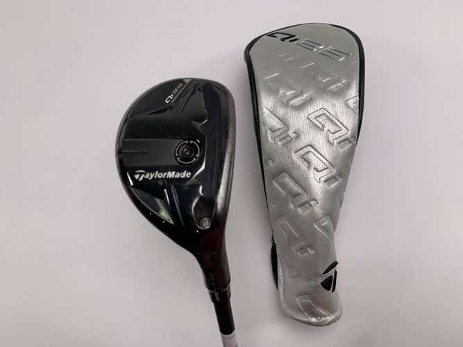 TaylorMade Qi35 Rescue 2 Hybrid 17* Kai'li Blue 85g Stiff Graphite Mens RH HC