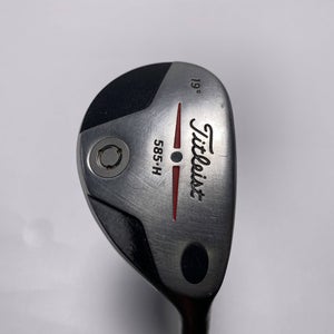 Titleist 585 H 3 Hybrid 19* Aldila NV Green 85g Stiff Graphite Mens RH