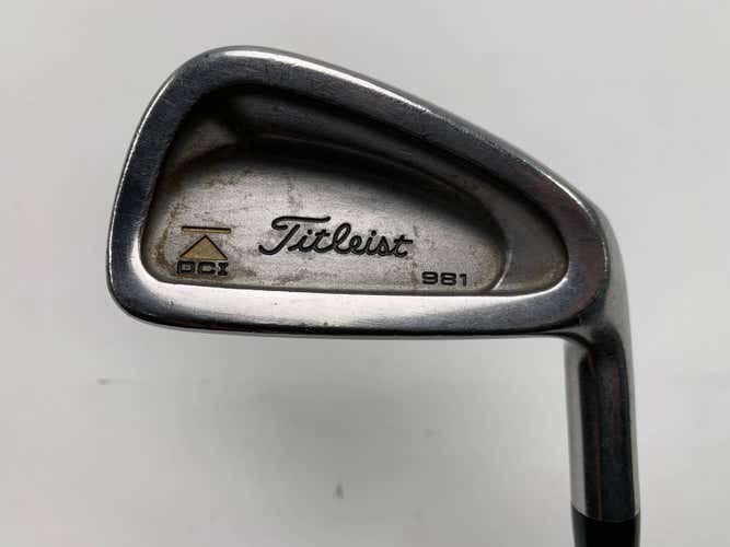 Titleist DCI 981 Single 4 Iron Tri-Spec Regular Steel Mens RH