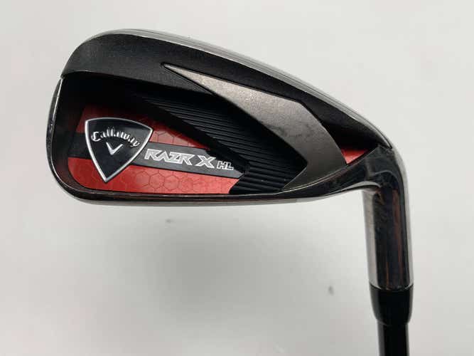 Callaway Razr X HL Single 6 Iron 75g Regular Graphite Mens RH