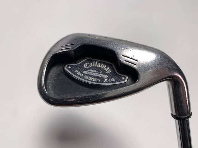 Callaway X-16 Pro Series Single 9 Iron Regular Steel Mens RH Midsize Grip