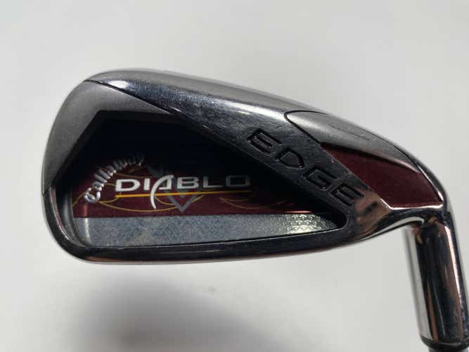Callaway Diablo Edge Single 6 Iron 65g Senior Graphite Mens RH