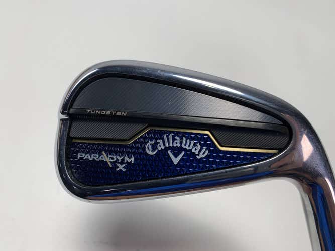 Callaway Paradym X Single 7 Iron Project X HZRDUS 5.5 Regular Graphite Mens RH