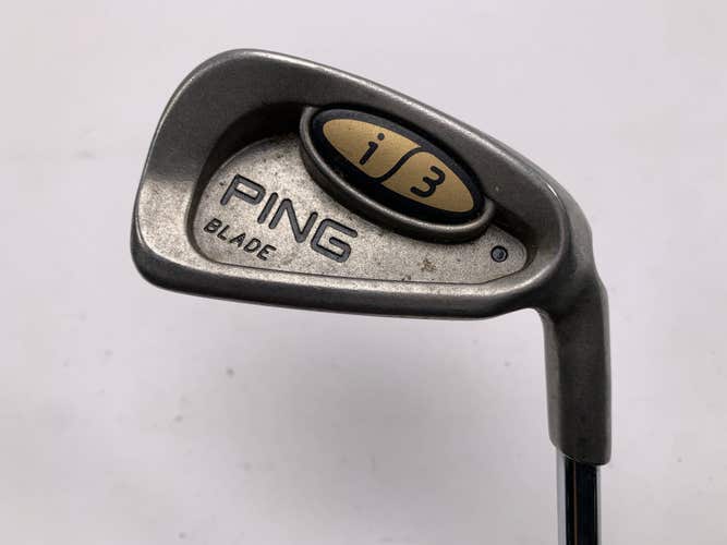 Ping i3 Blade Single 6 Iron Black Dot Cushin JZ Regular Steel Mens RH