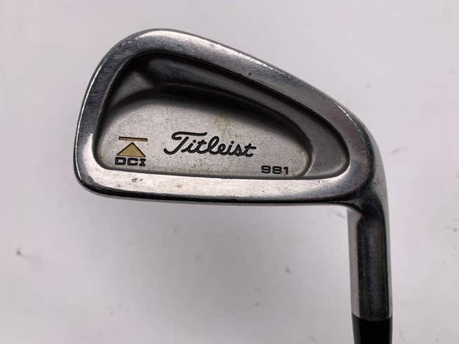 Titleist DCI 981 Single 4 Iron Tri-Spec Regular Steel Mens RH