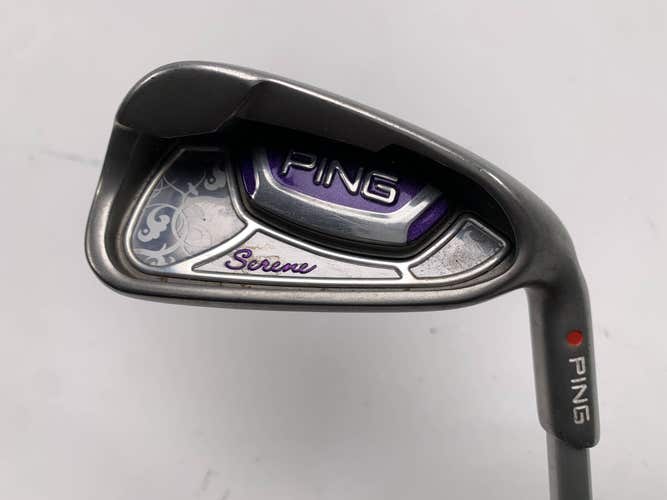 Ping Serene Single 7 Iron Red Dot 1* Flat ULT 210 Ladies Graphite Womens RH