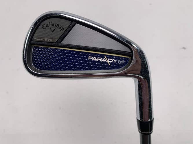 Callaway Paradym Single 7 Iron Project X HZRDUS 5.5 65g Regular Graphite Mens RH