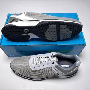 FootJoy Hyperflex Fitness Trainer Shoes White Gray Men's SZ 10.5 (62800)