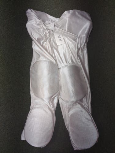 White Unisex Medium Adult Game Pants (Used)(9715-D)
