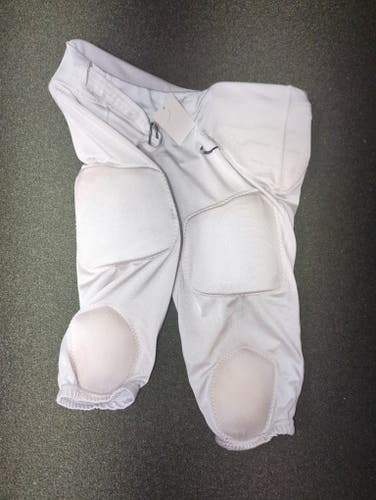 White Unisex XL Youth Nike Game Pants (Used)(4270-D)