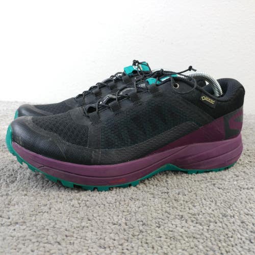 Salomon XA Elevate Trail Running Shoes Womens Size 7 Sneakers Black Waterproof