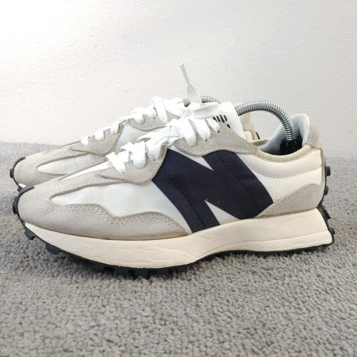 New Balance 327 Womens Size 6.5 Running Shoes Low Top Sea Salt White Black