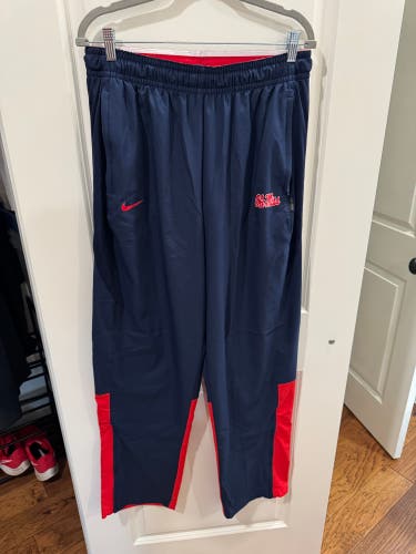 Ole Miss Colorblock Blue/Red XL Pants (Used)