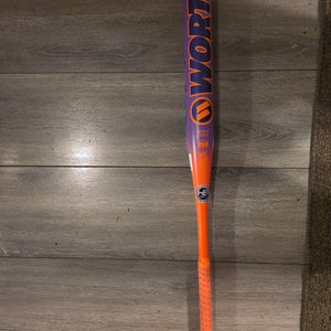 2025 Worth 2 Legit Composite Bat (-8) 26 oz 34" (Used)