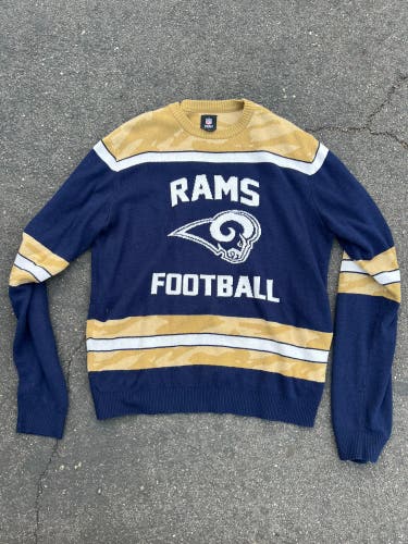 NFL Apparel Rams Sweater Size L