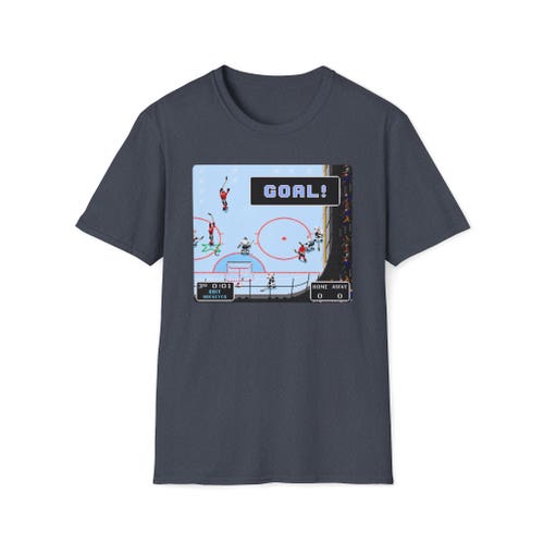 NEW NHL94 GOAL! Tee 8Bit Hockey Co. Size XL