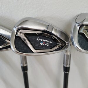 TaylorMade M4 Iron Set 5-PW+AW+SW (8 clubs) Atmos 5R Regular Flex Graphite