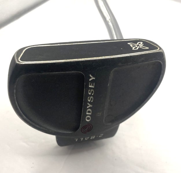 Odyssey DFX 2-Ball 34" Putter RH Flat Cat Grip *Good*