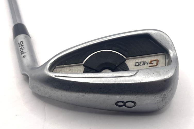 Ping G400 8-Iron AWT 2.0 Steel Stiff Shaft RH *Good*