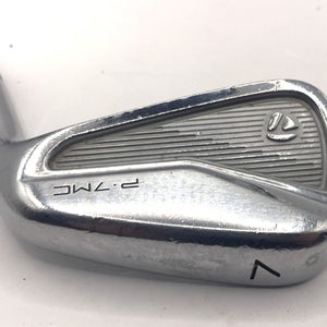 TaylorMade P-7MC Forged 7-Iron KBS S-Taper 120 Steel Stiff Shaft 8Good*