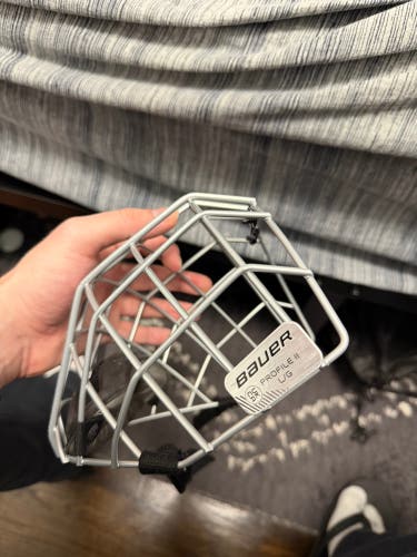 Large Bauer Profile II Facemask Full Cage (New)