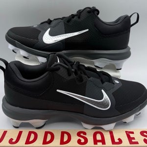 Nike Force Trout 9 Pro MCS Baseball Cleats Black Silver FZ0915-003 Men’s Sz 8 NEW