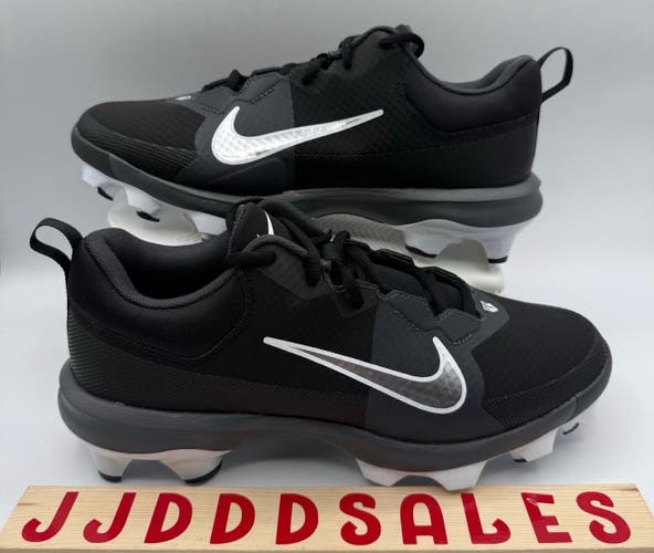 Nike Force Trout 9 Pro MCS Baseball Cleats Black Silver FZ0915-003 Men’s Sz 8 NEW